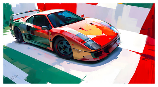 Affiche Ferrari F40