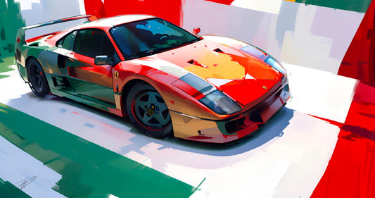 Affiche Ferrari F40